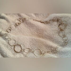 Silver Circle Necklace